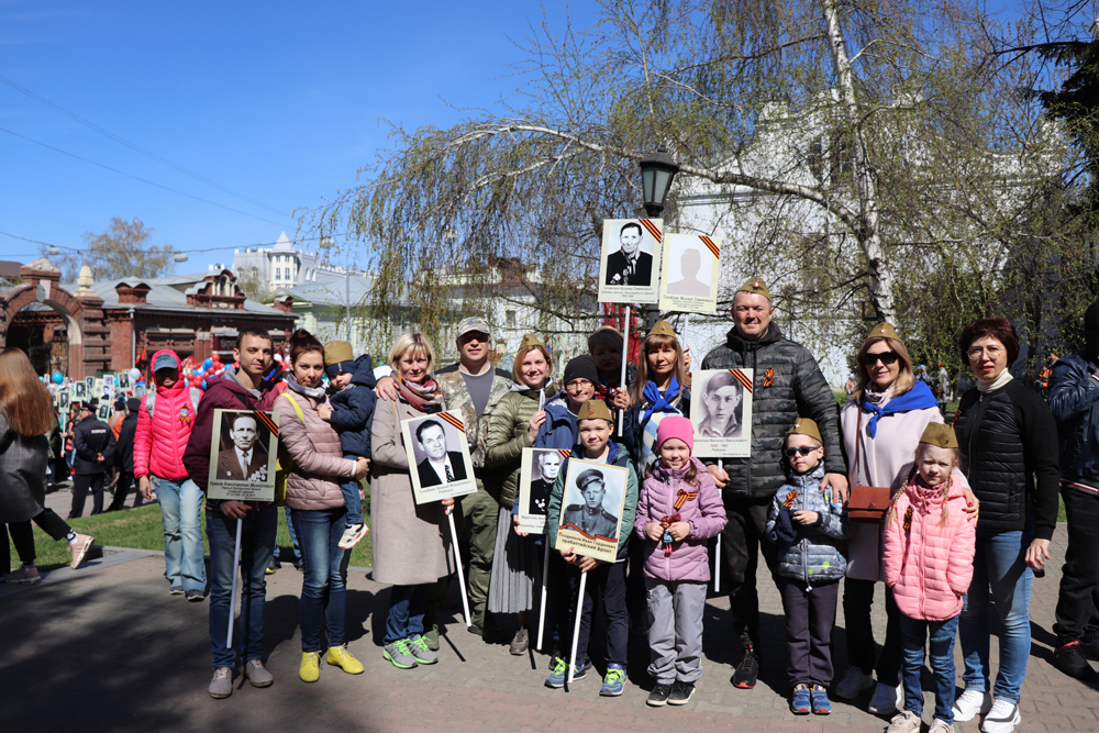 Бессмертный полк количество людей